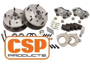 Scheibenbremsanlagen vorne 5x205 fr 14-Zoll Serien-Stahlfelgen und Zubehr-Felgen