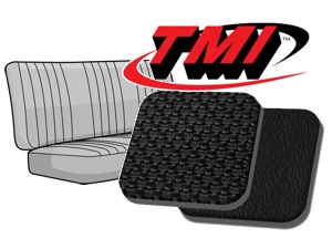 Sitzbezug Sitzbank hinten Korbmuster schwarz