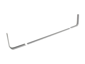 Fensterrahmenabschnitt mitte