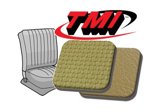 Sitzbezge in Korbmuster ocker