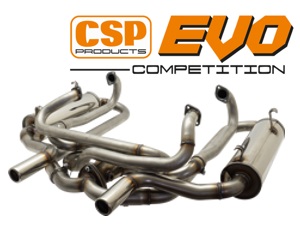 Auspuffanlage Evolution-Competition mit J-Rohren