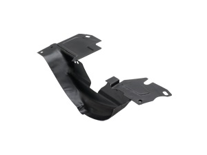 Blech hinter Riemenscheibe