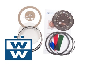 Tachometer Restaurations-Satz