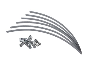 Spannb�nder f�r Heizrohrisolierung