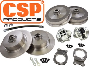 Umbausatz auf Lochkreis 0x000 mit Scheibenbremse vorne