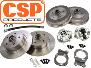 Umbausatz auf Lochkreis 5x112 mit Scheibenbremse vorne