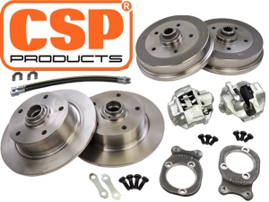 Umbausatz auf Lochkreis 5x130 mit Scheibenbremse vorne