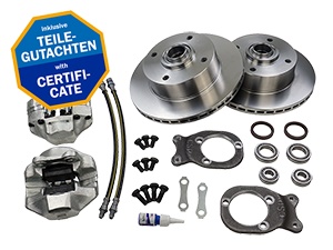 Umr�stsatz Trommelbremse auf Scheibenbremse innenbel�ftet