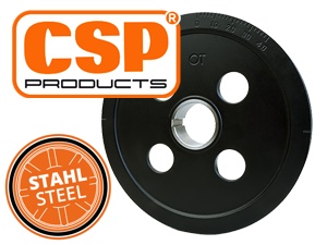 Riemenscheibe CSP Stahl 4-Loch