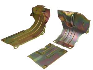 Warmluftf�hrung unten