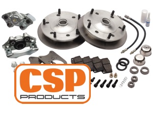 Scheibenbremsanlagen vorne 5x205 fr Zubehr-Felgen und 15-Zoll Serien-Stahlfelgen