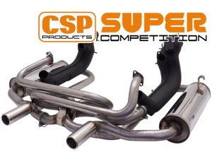 Auspuffanlage Super-Competition mit Wrmetauschern